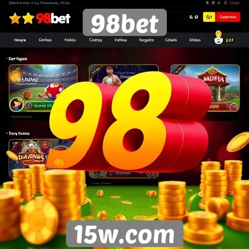 Interface e usabilidade do site de jogos 98bet